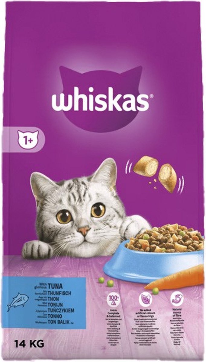 Whiskas - Adult Chicken Kattenvoer 14 KG - Afbeelding 2