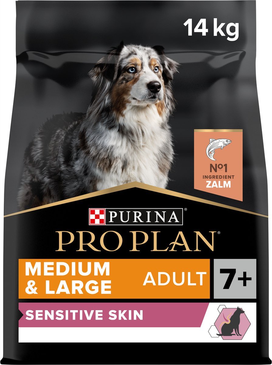 PURINA PRO PLAN Sensitive Skin Senior (7+) - Zalm - 14 kg