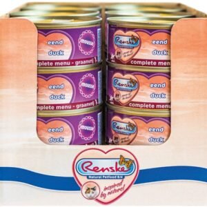 Renske Kattenvoer Mousse Eend 70 gr 24x